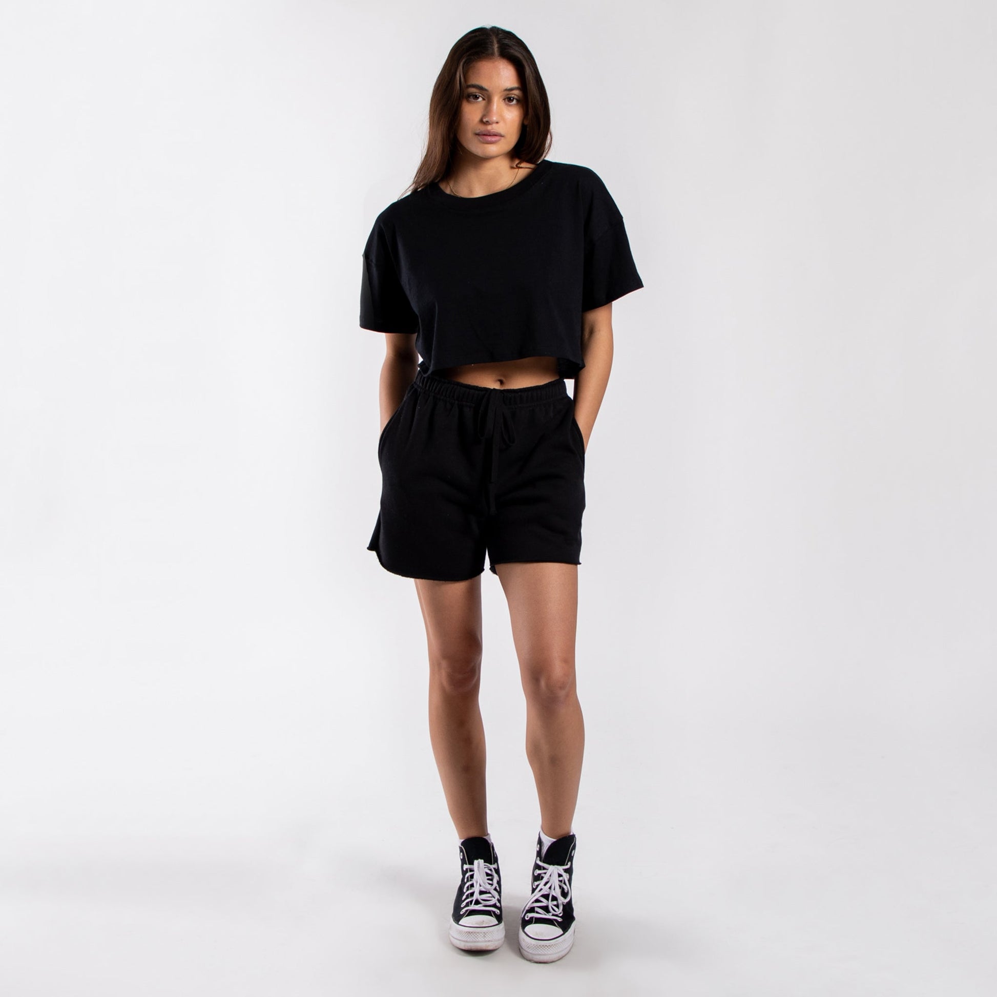 Luxe Cropped Tee - Néctar