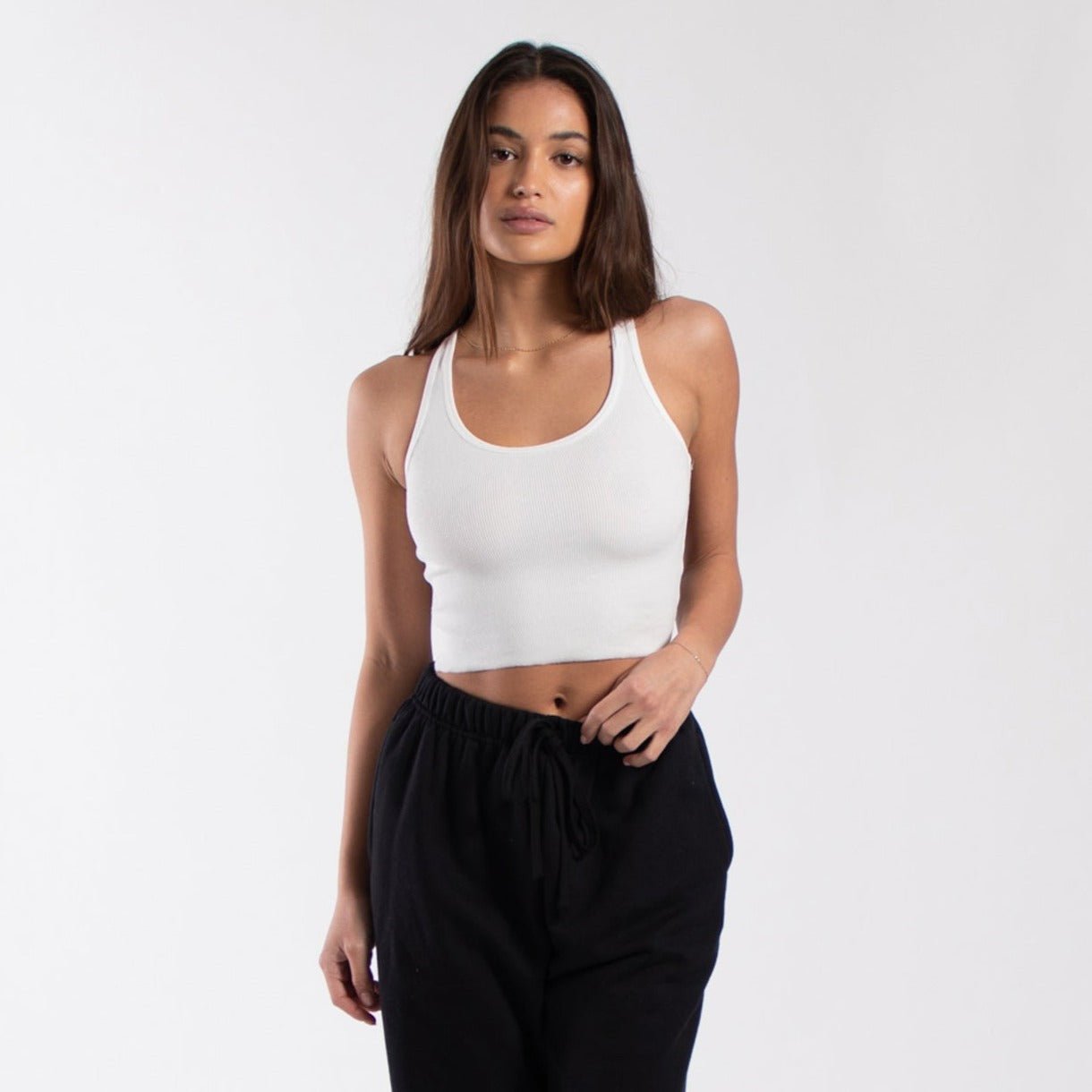 Pure Form Ribbed Tank - Néctar