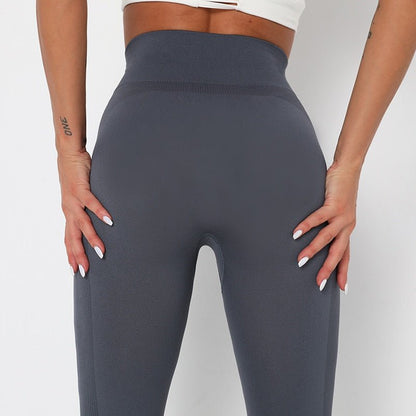 Women's Yoga Pants Push Up Workout Leggings Seamless Running Exercise Activewear Athletic Gym Tights High Waist Fitness Trousers - Néctar